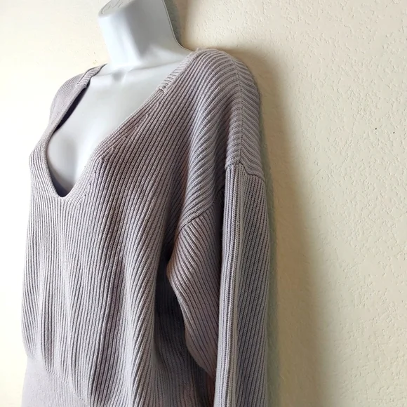 Free People Allure Ribbed  sweater - Picture 3 of 9